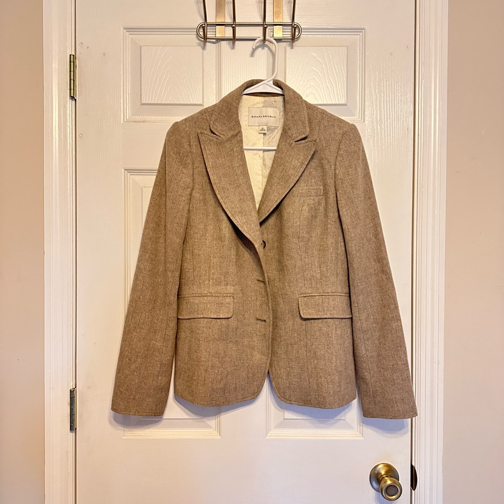 Banana Republic Beige Blazer